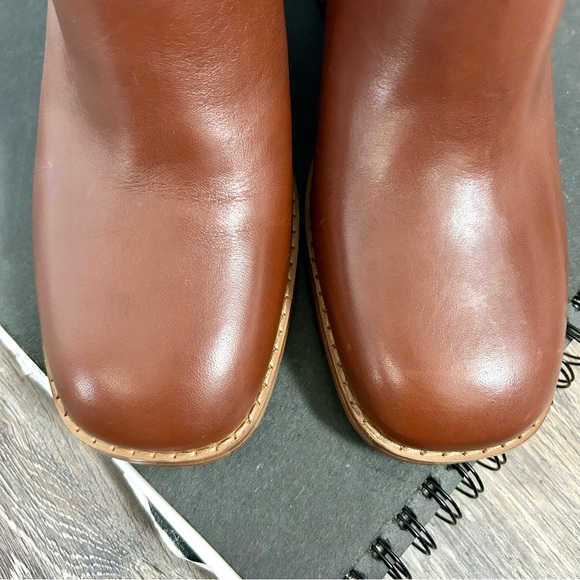 MARC FISHER 🪵 Lysia Stacked Heel Boot - Size 9.5 - Picture 2 of 6